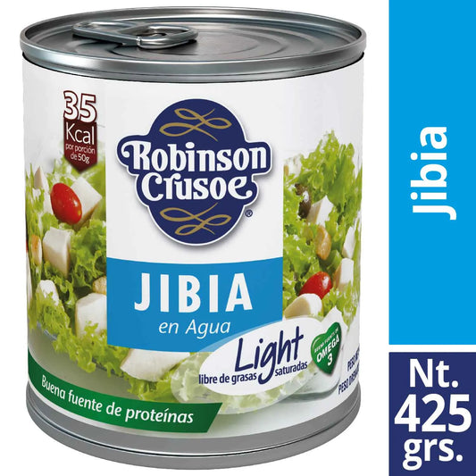 Jibia en agua Robinson Crusoe 425 gr