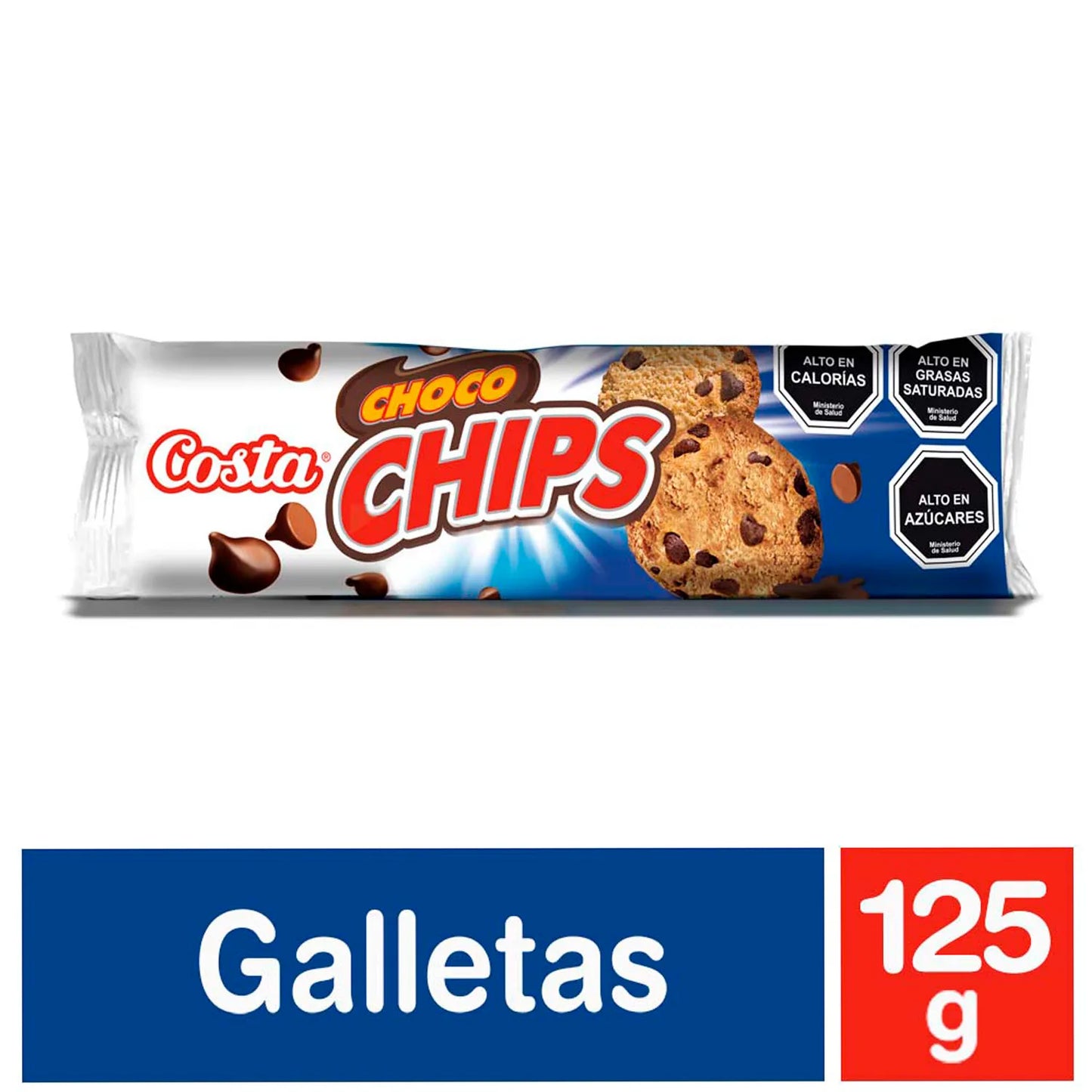 Galleta Costa Chocochips 125 grs