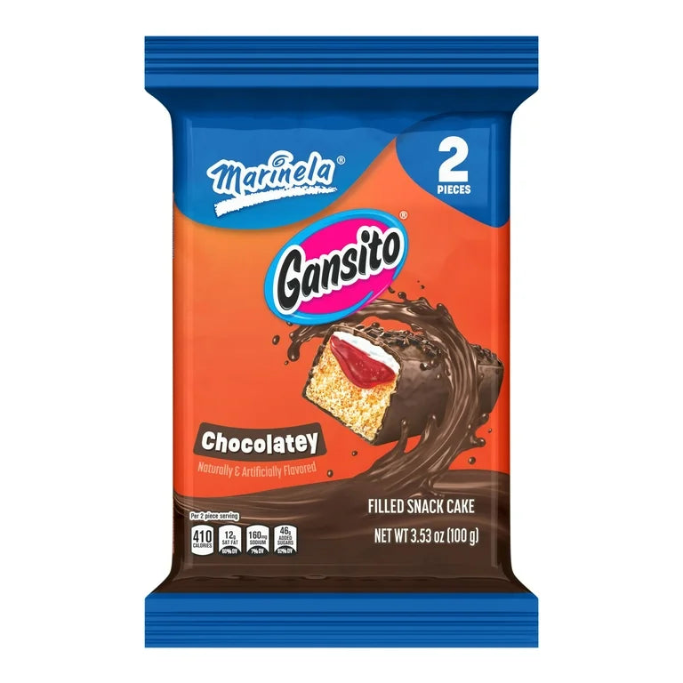 Gansito Marinela chocolate 2 un