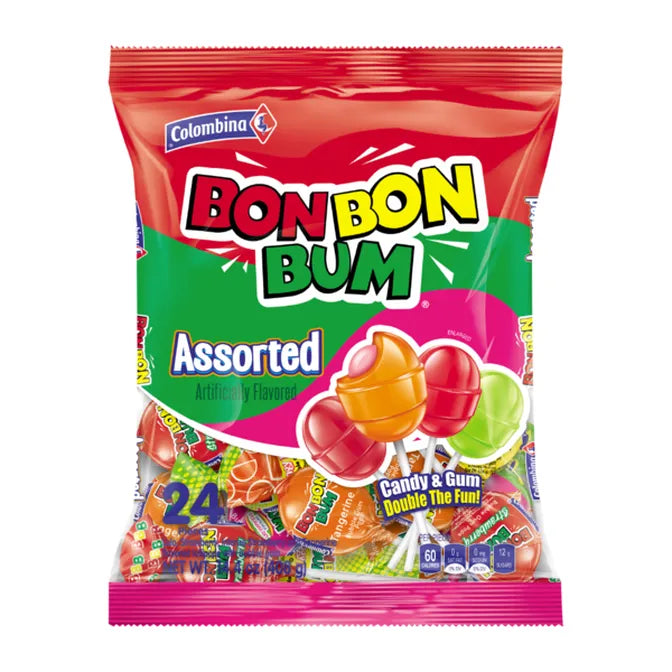 BonBon Bum coyac caramelo bolsa 24 un 408 grs