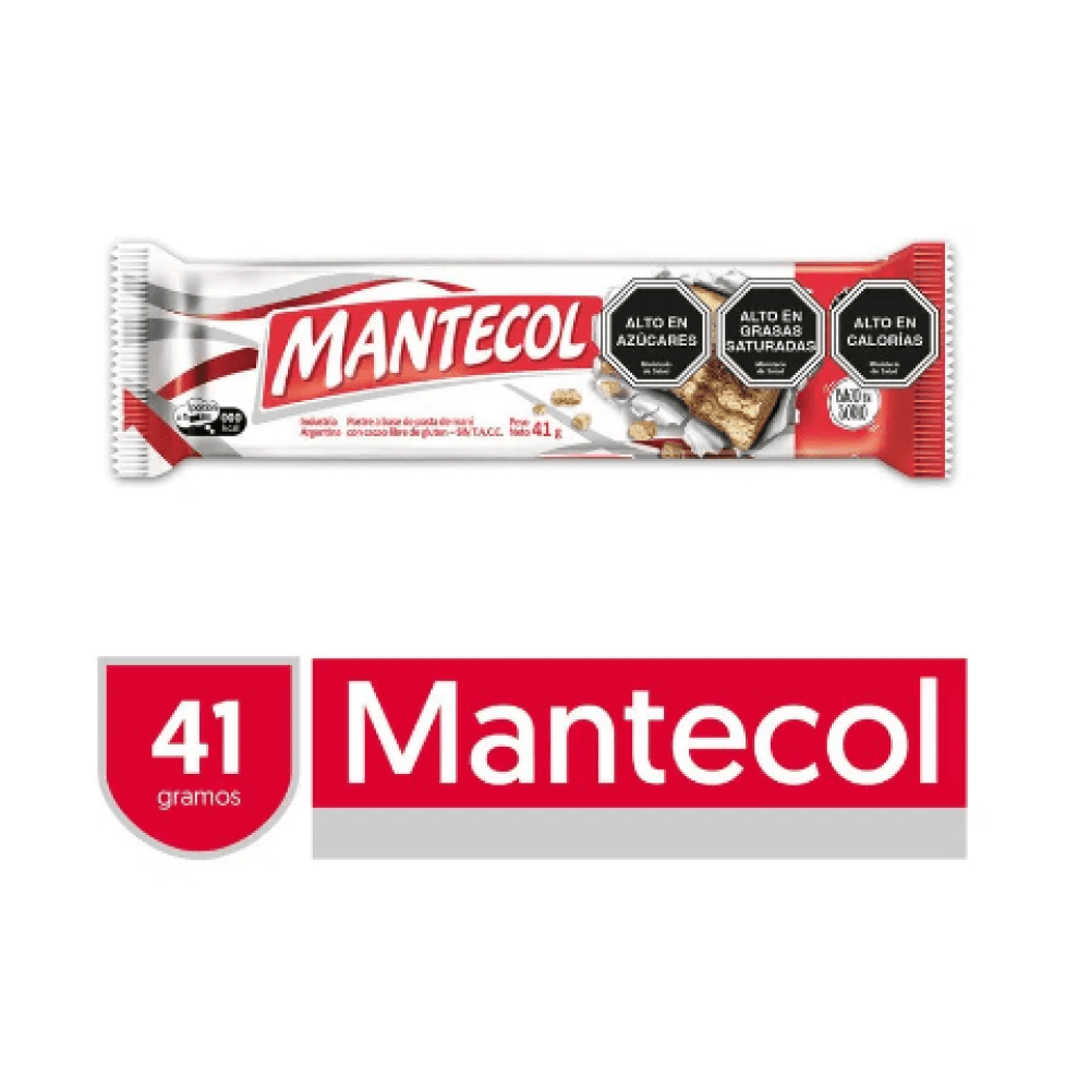 Mantecol pasta de maní 🥜 con cacao 41 grs