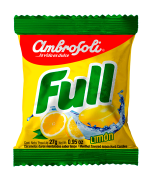 Caramelo Ambrosoli Full sabor a limón y un toque de frescura
