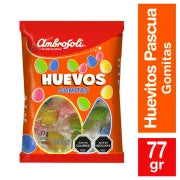 Gomitas huevos Ambrosoli 77 gr