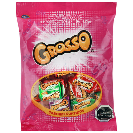 Grosso Sabores Surtidos - Chicles De Arcor (Bolsa Con 120 grs )