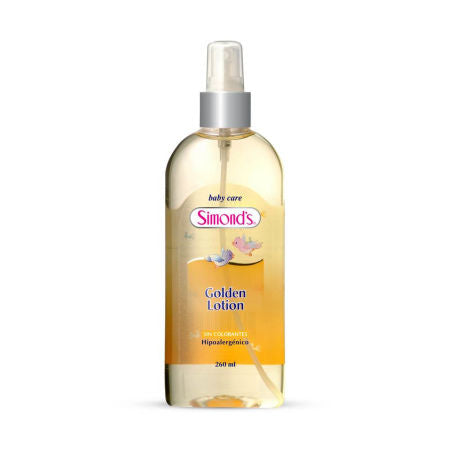Colonia para bebés Simond’s Golden Lotion 260 ml yellow