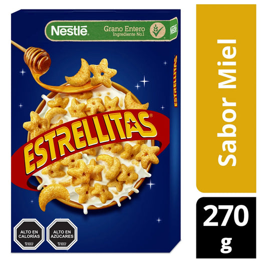 Cereal Estrellitas Nestlé sabor miel 🍯 270 grs