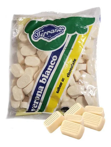 Chocolate Verona Serrano blanco 500 grs