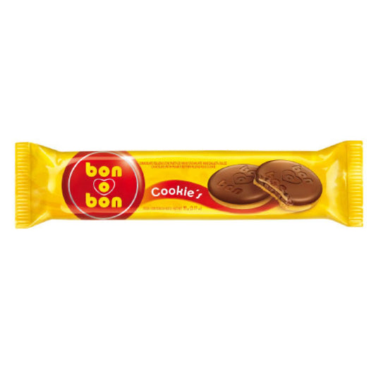 Galletas Bon O Bon Pasta de maní Bolsa, Dos en Uno ,95 g