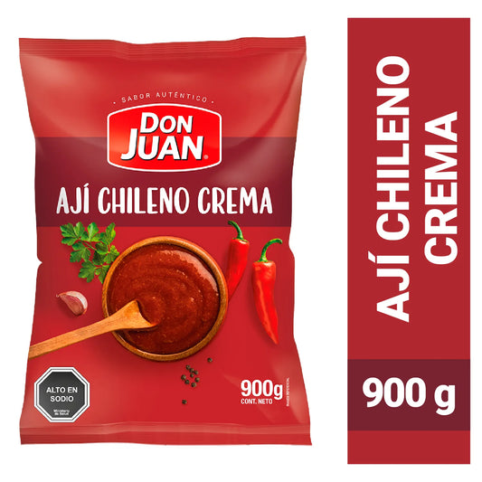Ají chileno en crema Don Juan 900 grs