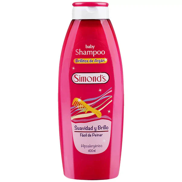 SHAMPOO SIMONDS BRILLITOS DE ARGAN 400 ML