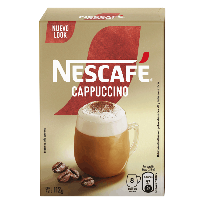 Nescafé Cappuccino 8 un 112 grs