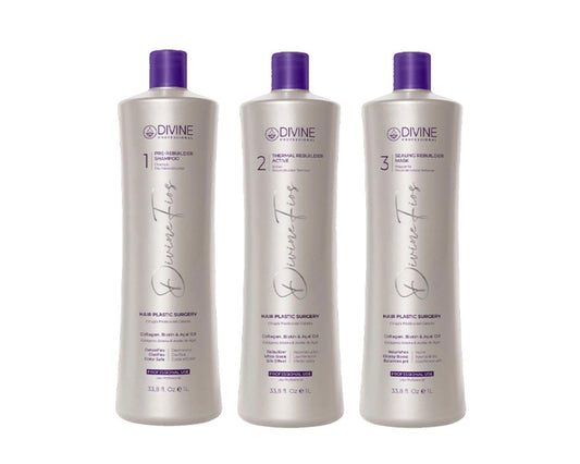 ✨ KIT CIRUGÍA PLÁSTICA DEL CABELLO Alisado– DIVINE FIOS PROFESSIONAL