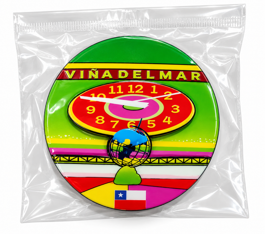 Imán de Chile 🇨🇱– Souvenir magnético Viña del Mar 🕢