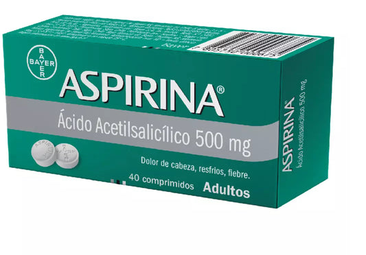 Aspirina 500 mg x 40