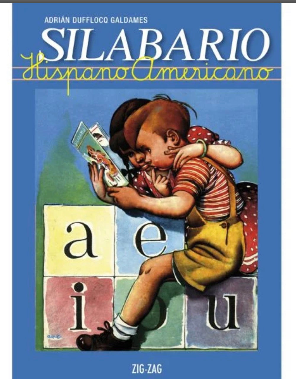 Libro Silabario Hispano Americano a color ZigZag