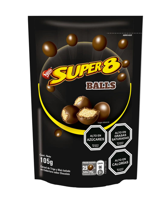 Super 8 balls 105 grs