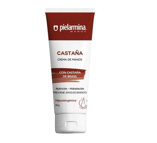 PIELARMINA
Crema de Manos Castaña 80 g