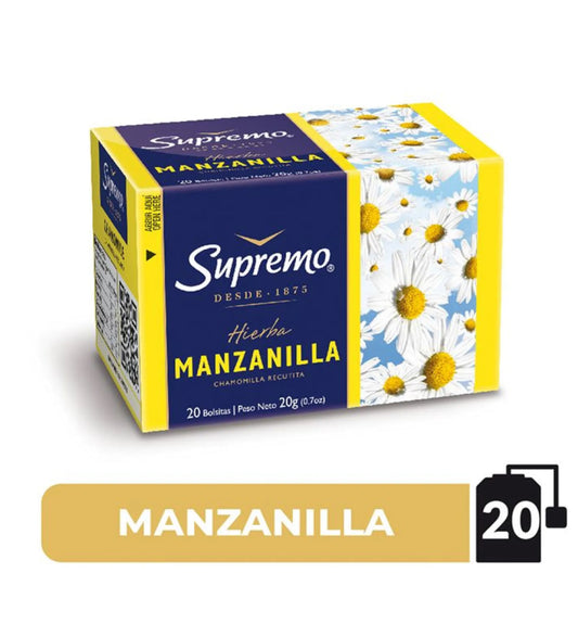 Te Hierba Manzanilla Caja, 20 g