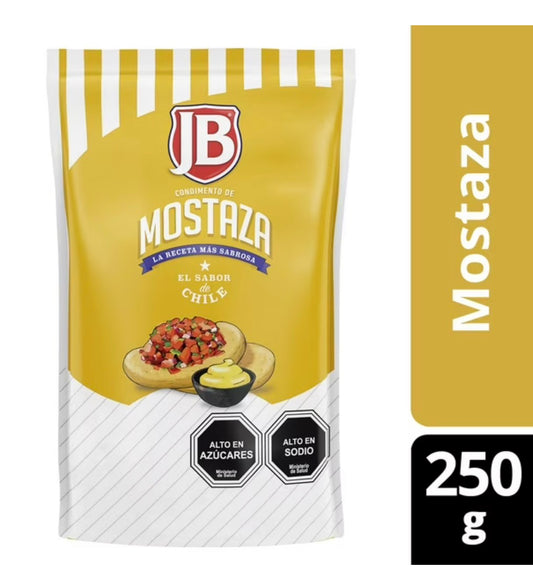 Mostaza JB Doypack, 250 g