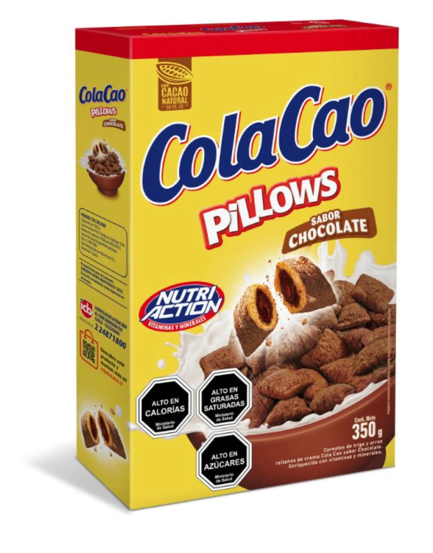 Cereales Pillows ColaCao Sabor Chocolate, 350 g