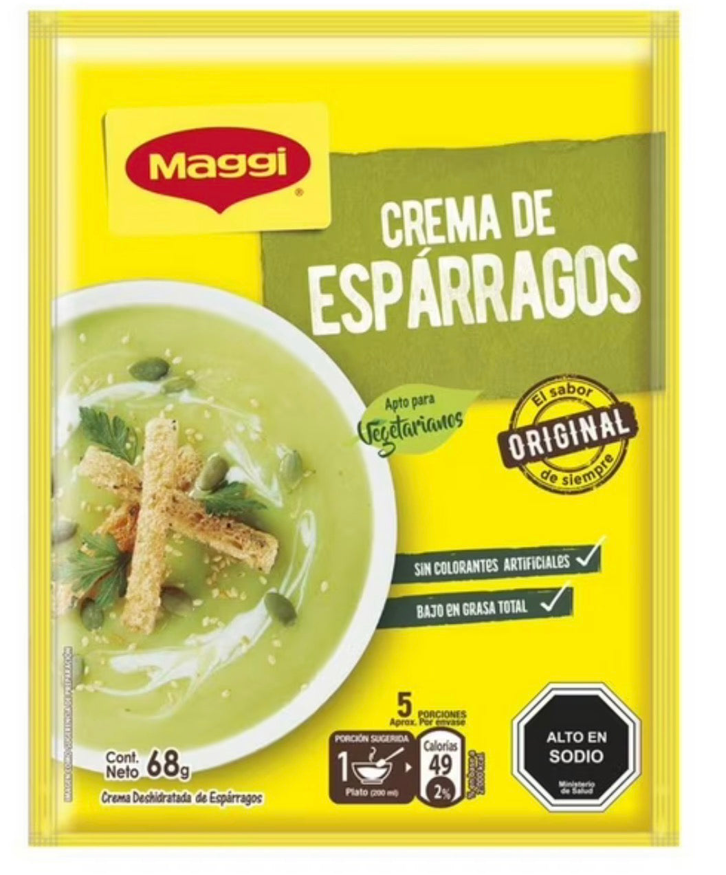 Sopa /crema de espárragos
