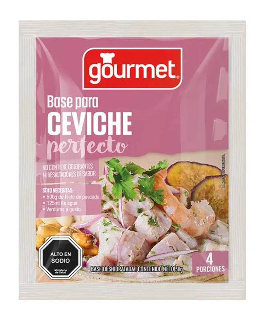 Base para ceviche Gourmet 30 grs