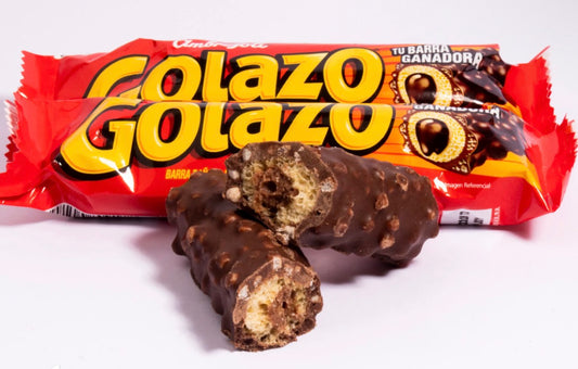 Barra bañada sabor chocolate Golazo ambrosoli 25gr UN