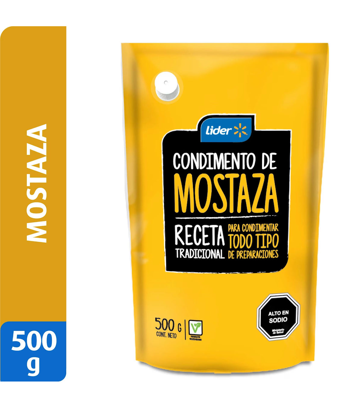 Mostaza líder 500 gramos