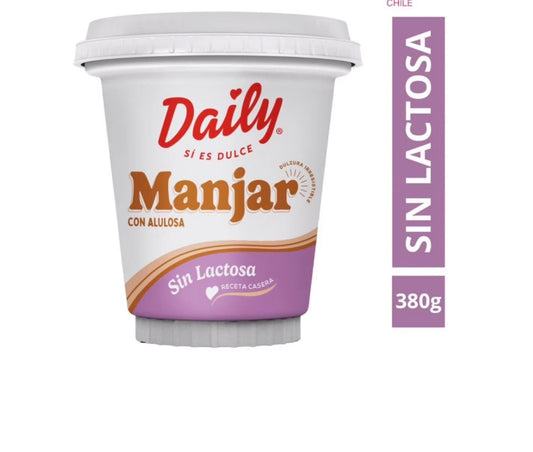 DAILY
Manjar con Alulosa Sin Lactosa Pote 380 g