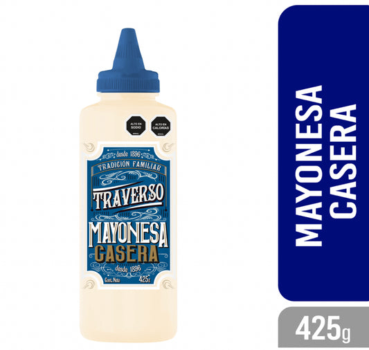 Mayonesa Casera Traverso Vintage 425 g