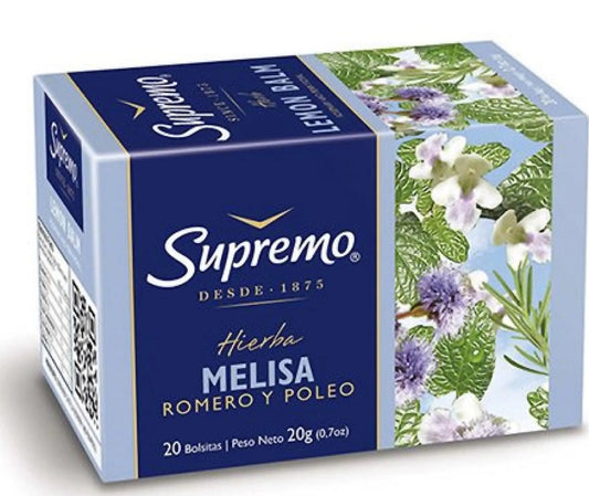 Te Hierba Melisa (romero y poleo)  Caja, 20 g