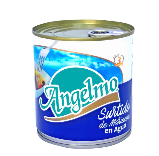 Surtido de mariscos en agua Antelmo  425g