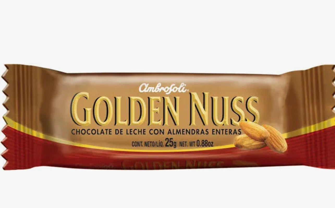 Golden Nuss Ambrosoli Chocolate Tradicional 25 Grm