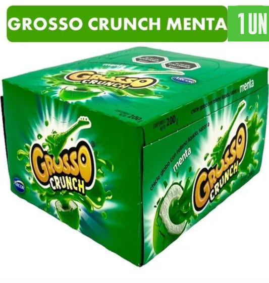 Chicle Grosso crunch menta 6 gr
