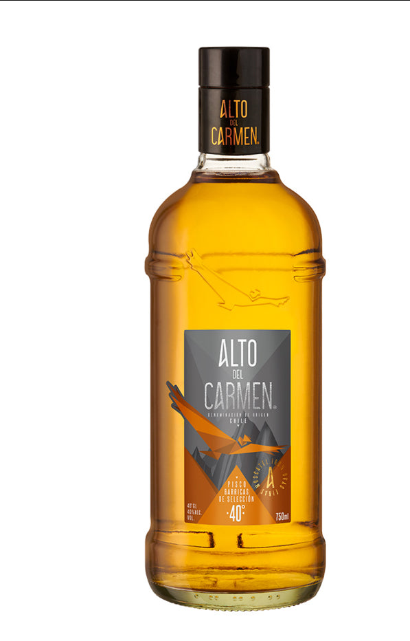 Pisco Alto del Carmen Envejecido Barricas de Selección 40°, 750 ml