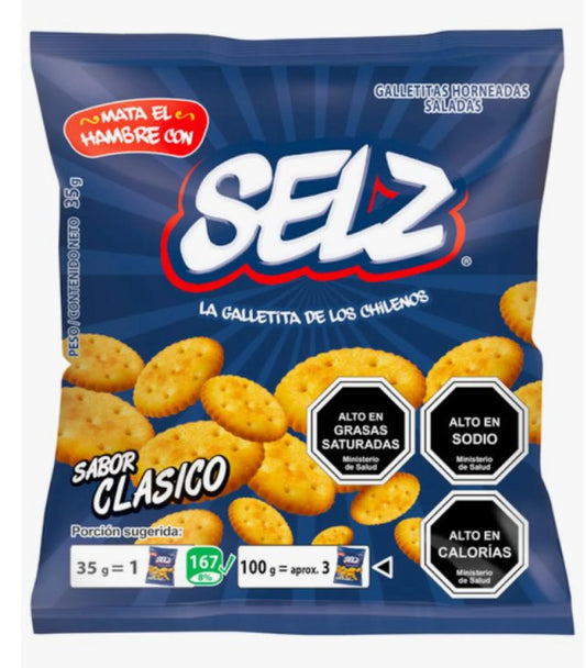 Galletas Saladas Selz Mini Bolsa, 35 g