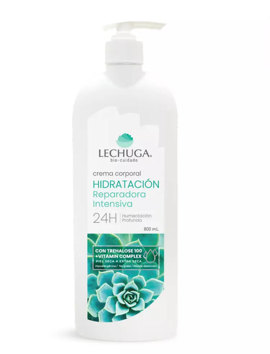 Lechuga Crema Corporal Nutrición Intensiva 800ml