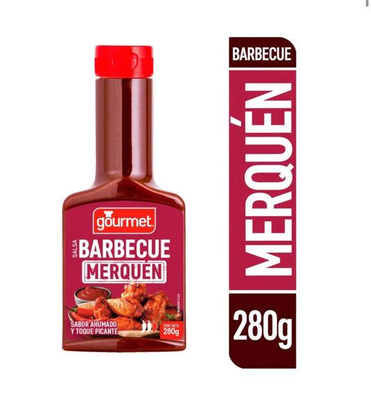 Salsa BBQ barbecue Gourmet Merquén 280 g