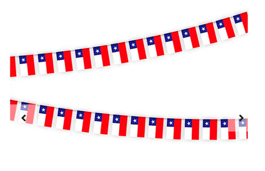Guirnalda Fiestas Patrias chile 10m