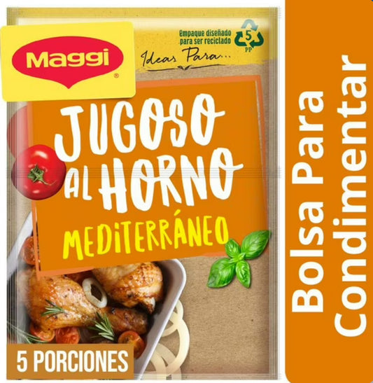 Maggi
Base Jugoso al Horno Mediterráneo (5 Porciones) Sobre, 25 g