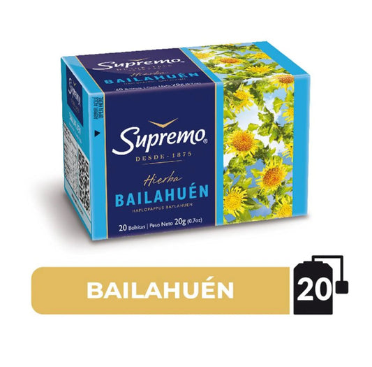 Supremo
Te Hierba Bailahuén Caja, 20 g