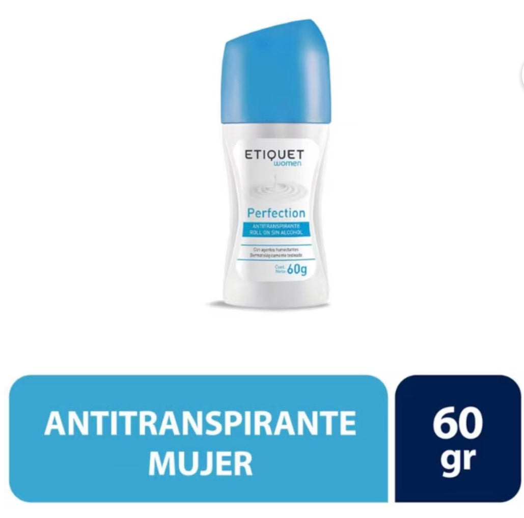 Etiquet
Desodorante Roll-On Etiquet On Women Perfection Mujer, 60 g