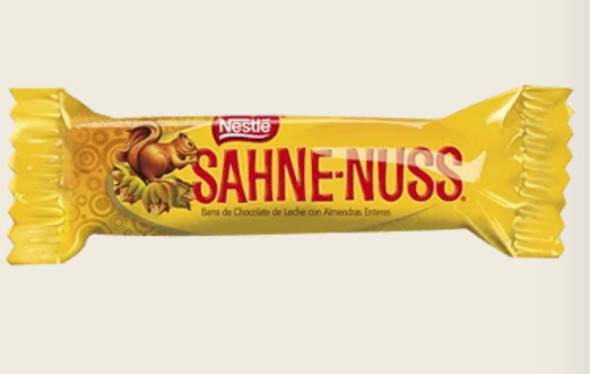 Chocolate Sahne Nuss Nestlé  Mini Barrita 14 gr