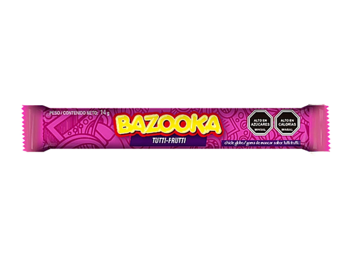 CHICLE BAZOOKA JIRAFA TUTTI UN 14 grs