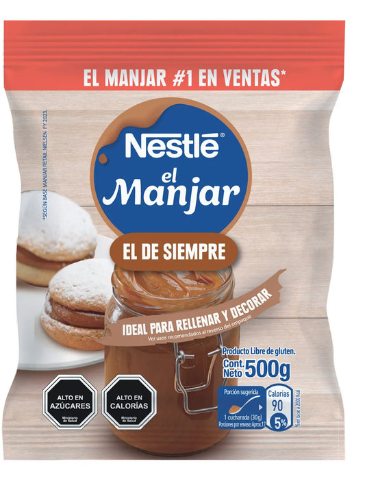 Manjar tradicional Nestlé 500 grs