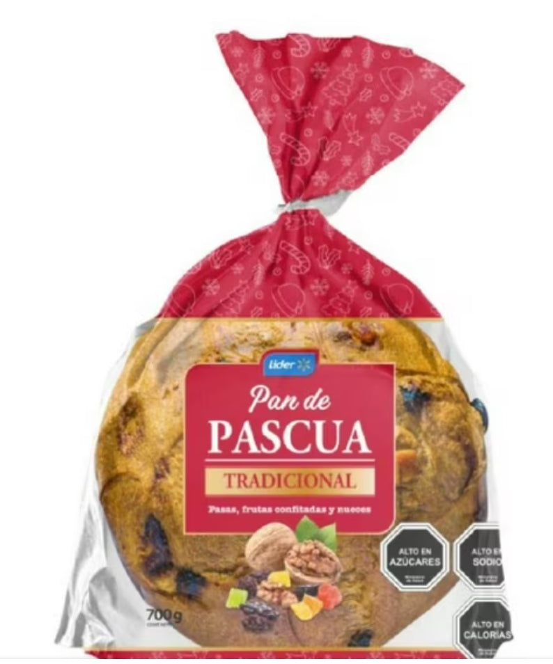 Pan De Pascua Lider Tradicional 1 Un, 700  tradicional
