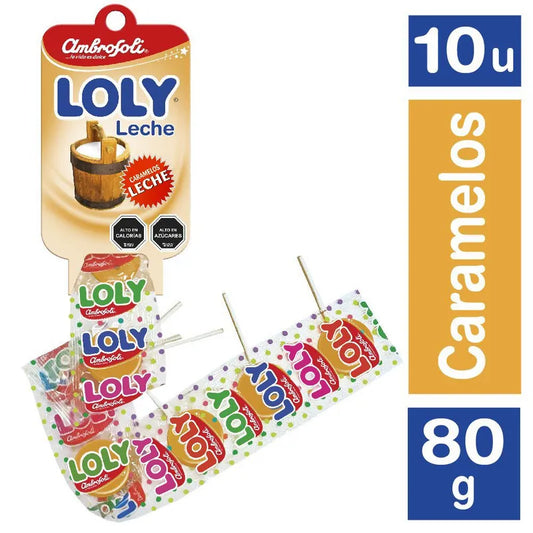 Chupete Ambrosoli Loly Leche
10 X 8 GR