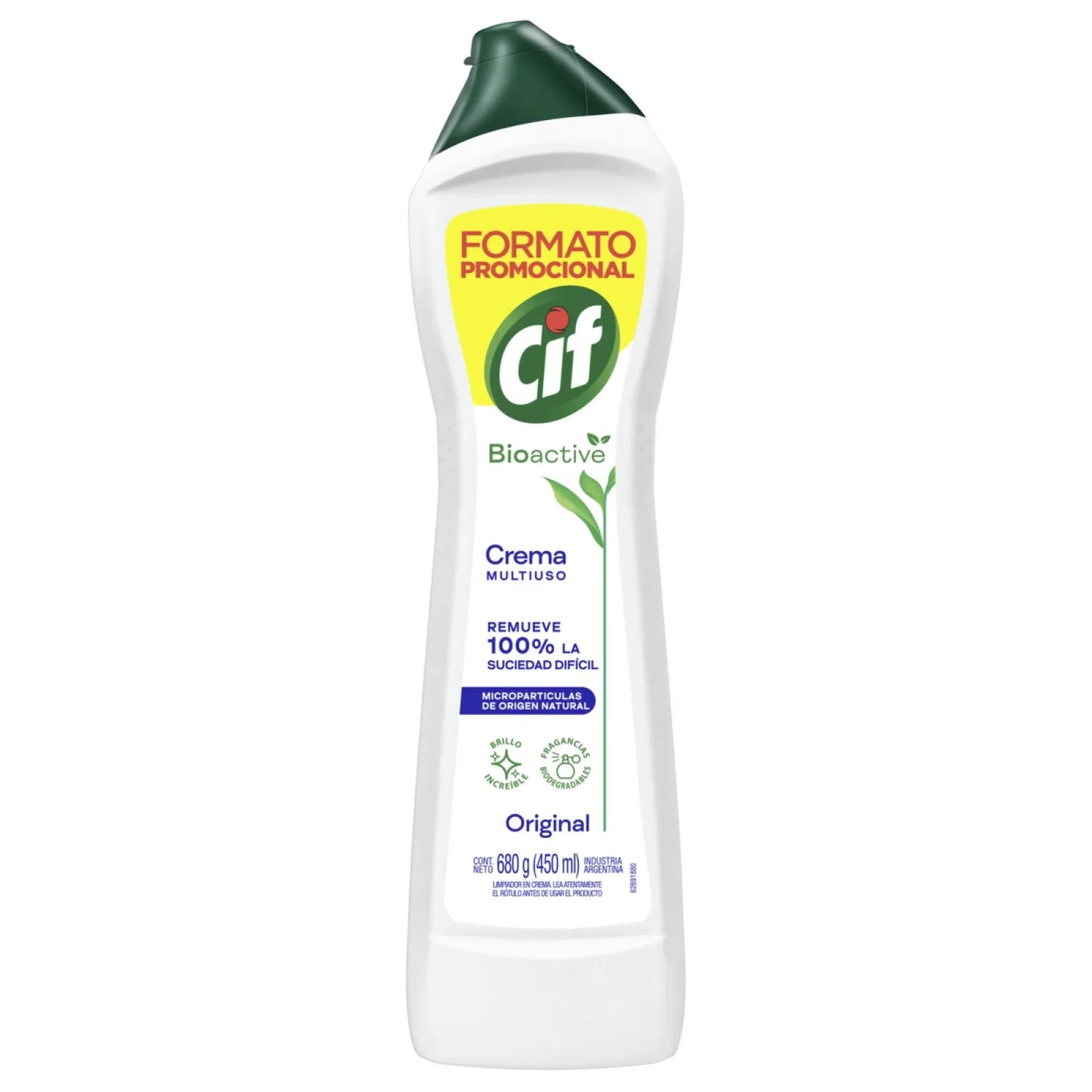 Limpiador Crema Bioactive CIF Original 480/680 ml