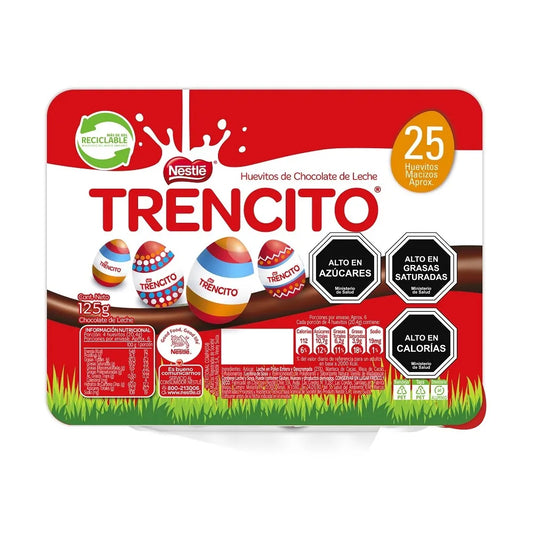 Huevito trencito 25 un 125 grs