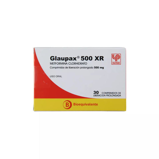 Glaupax metformina 500 mg x 30